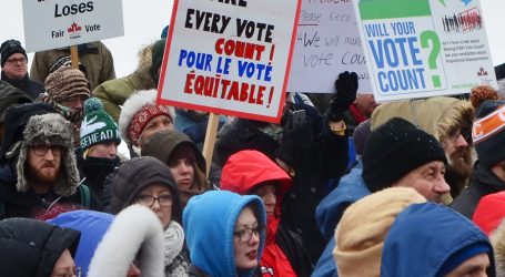 Rally fuels electoral anger
