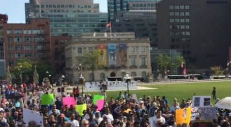 In photos: Canadians protest human rights abuses in Myanmar