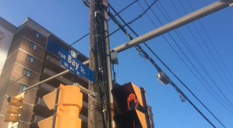 Lyon bike lane rerouted onto Bay Street